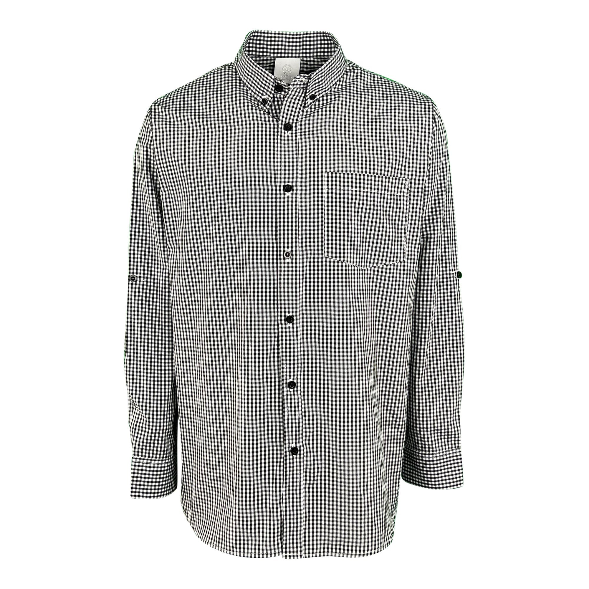 Camisa Negra Cuadros