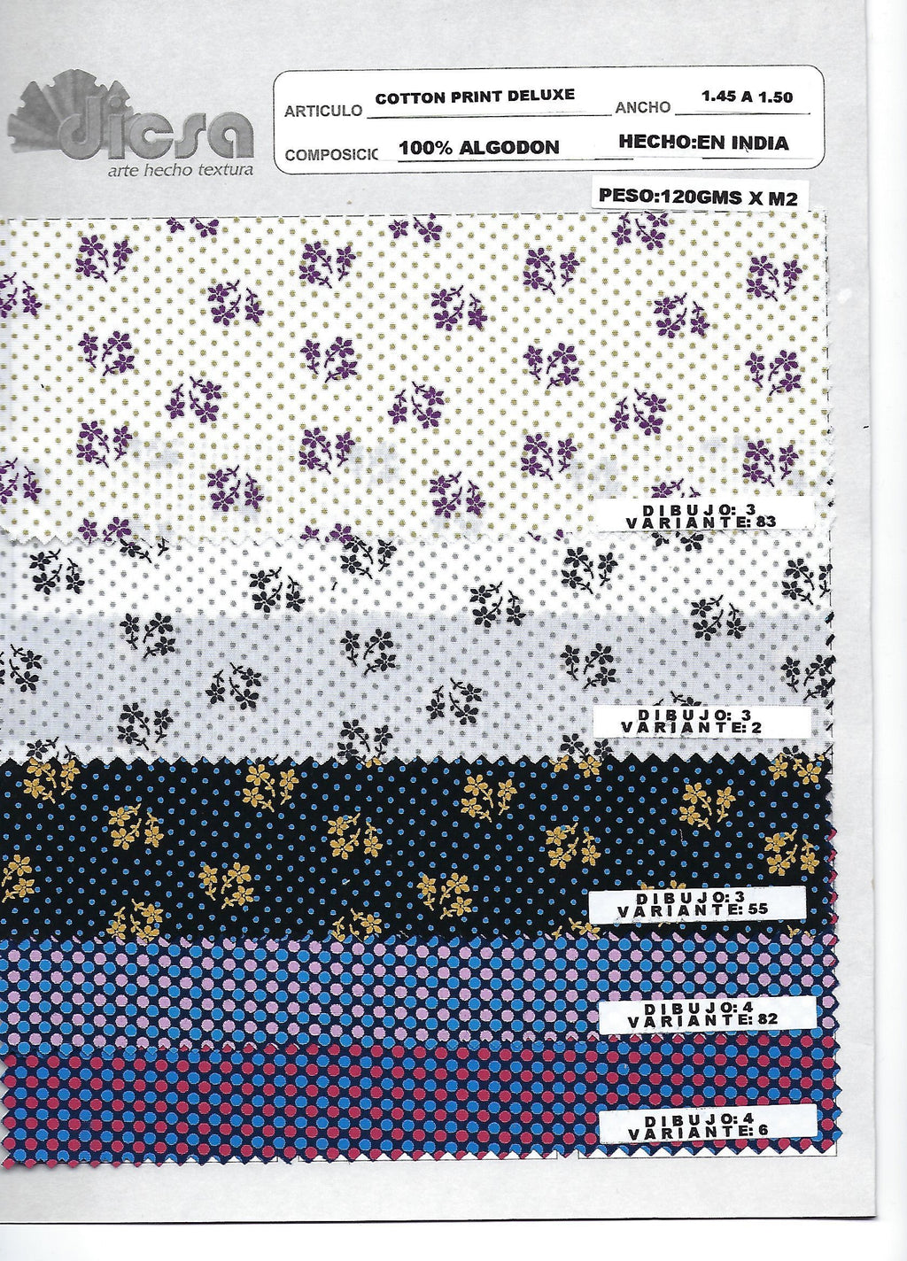 COTTON  PRINT  DELUXE (A)