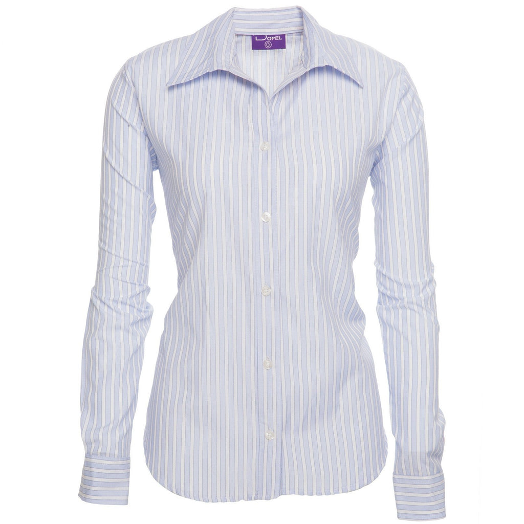 Blusa Dama Rayas Azul