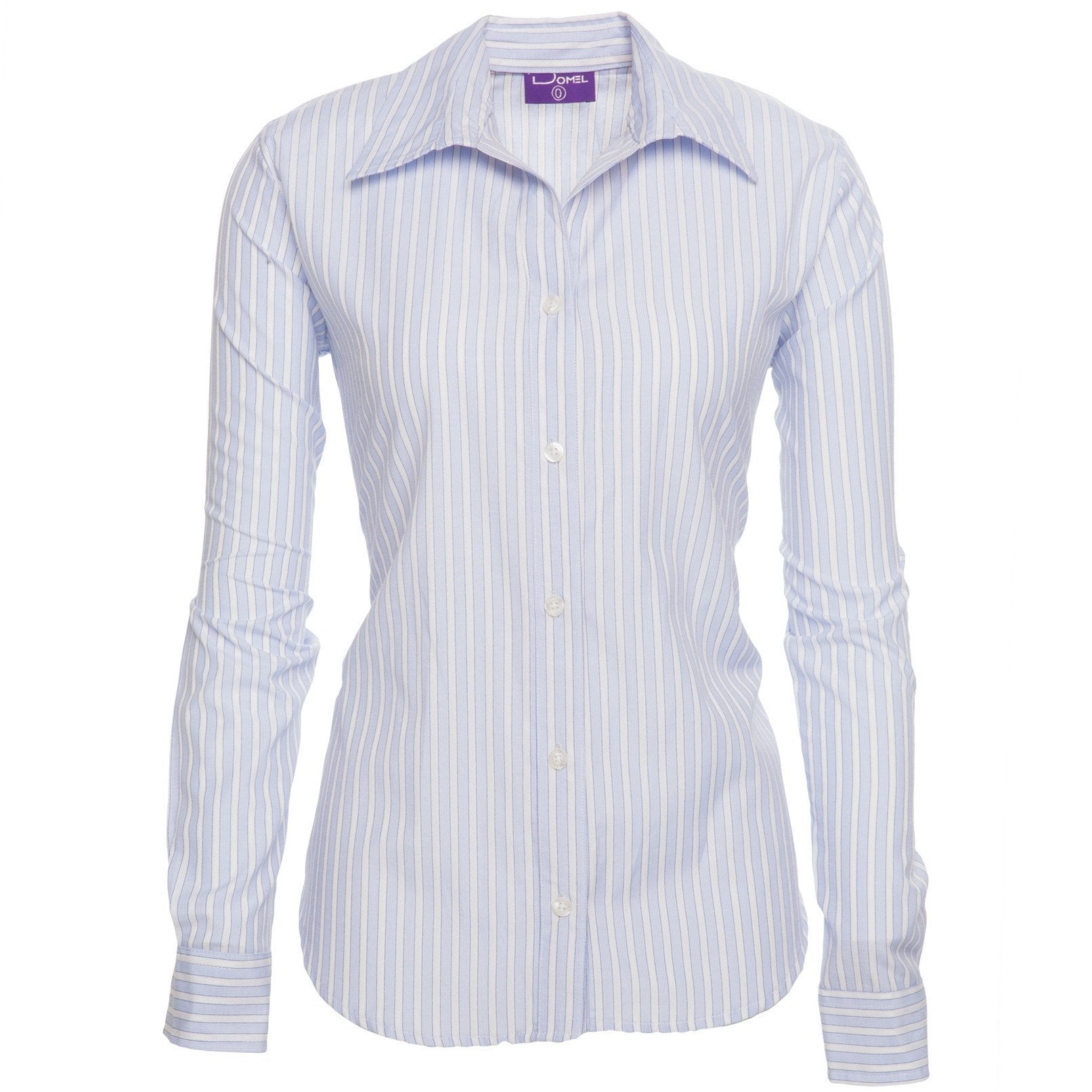 Blusa Dama Rayas Azul