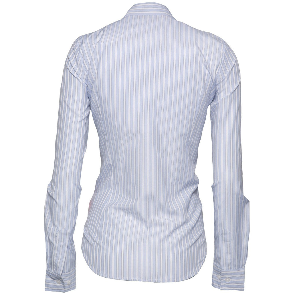 Blusa Dama Rayas Azul