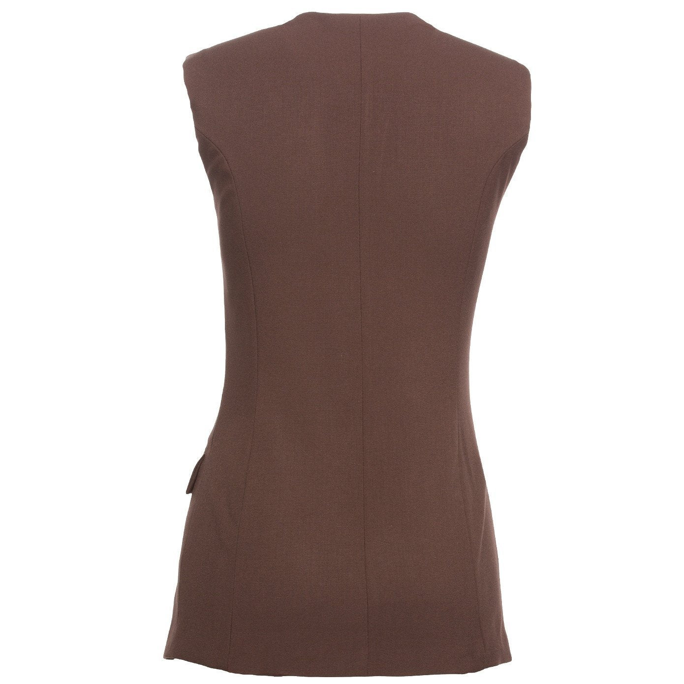 Chaleco Dama Café