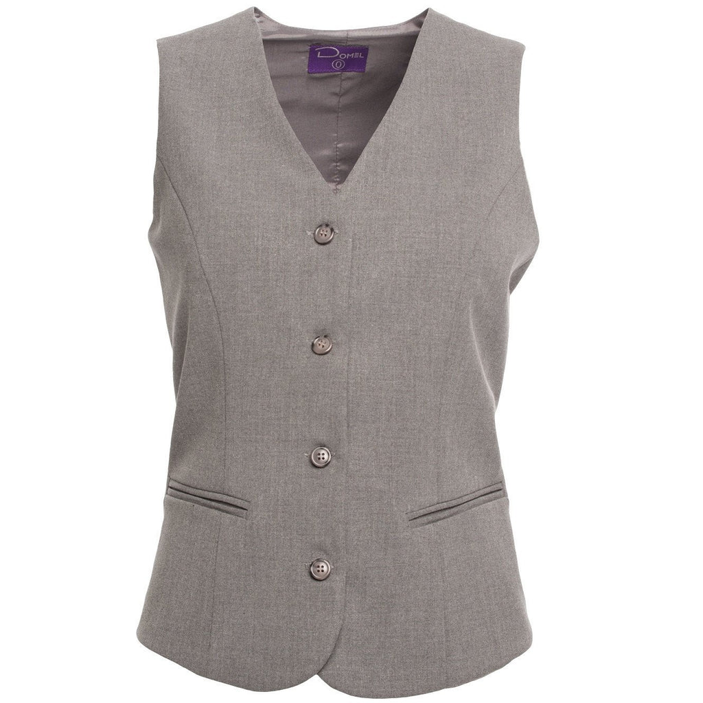 Chaleco Dama Gris Medio