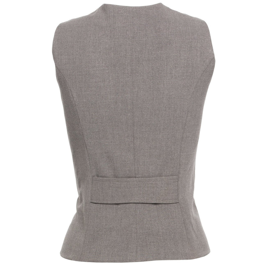 Chaleco Dama Gris Medio