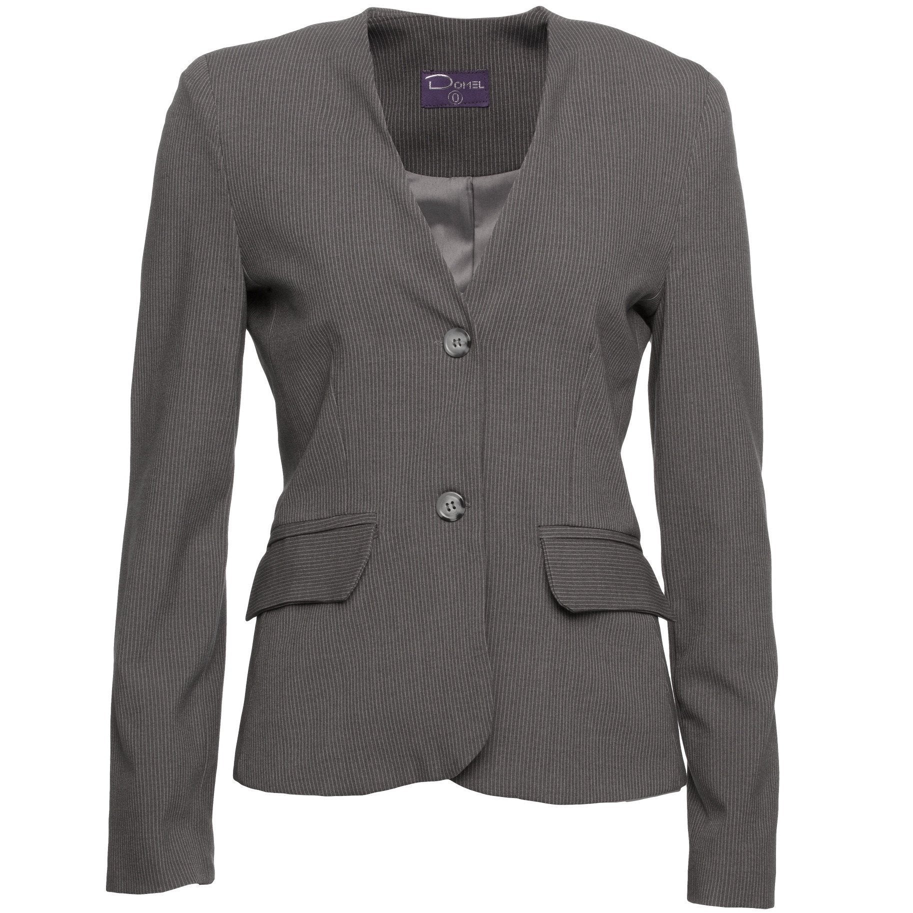 Saco Dama Freedom Gris Rayas